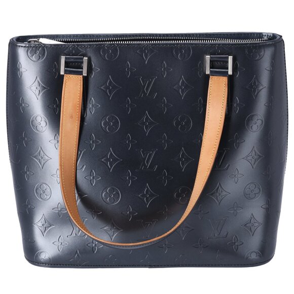 Louis Vuitton Stockton Monogram Mat Tote Bag M55112 - Picture 1 of 8